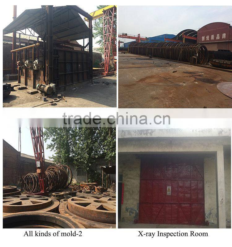 S shaped spherical heads cap for the hot-blast stove