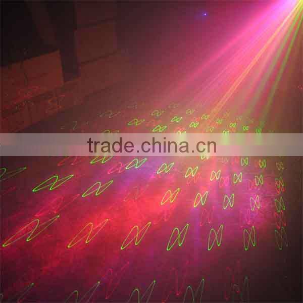 Christmas lighting RGY Multi-Effect Laser with LED background