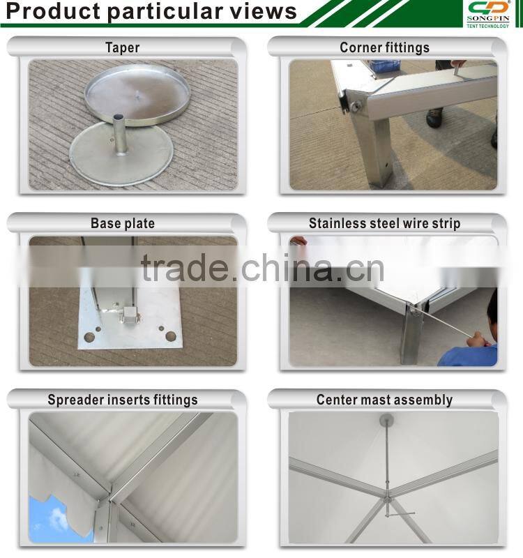 10x10m Big aluminum pagoda tent fireproof tent cheap wedding marquee tent for sale