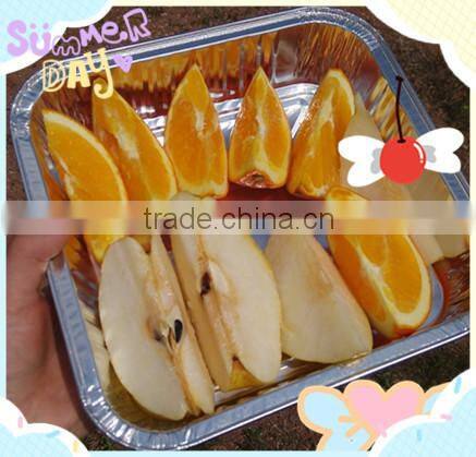 2015 Supper Quality Disposable square aluminum food container packaging