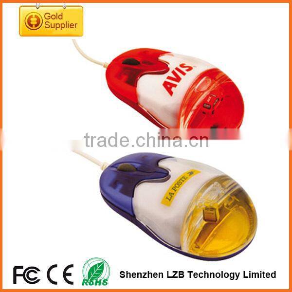 Aqua mouse, liquid mouse, floater mouse for customized gift,full color printing mouse