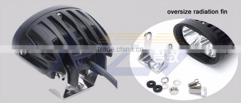 MZ LED Headlights 20W CRE E Blue LED Work Lights die cast housing off road lamp motorbike car lights IP67 RoHS CE China factory