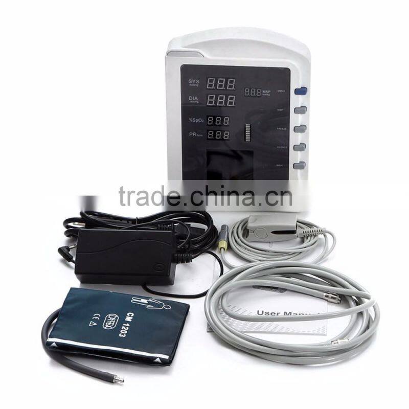 Best seller multipara Best Price spo2+NIBP Portable Patient Monitor For Hospital