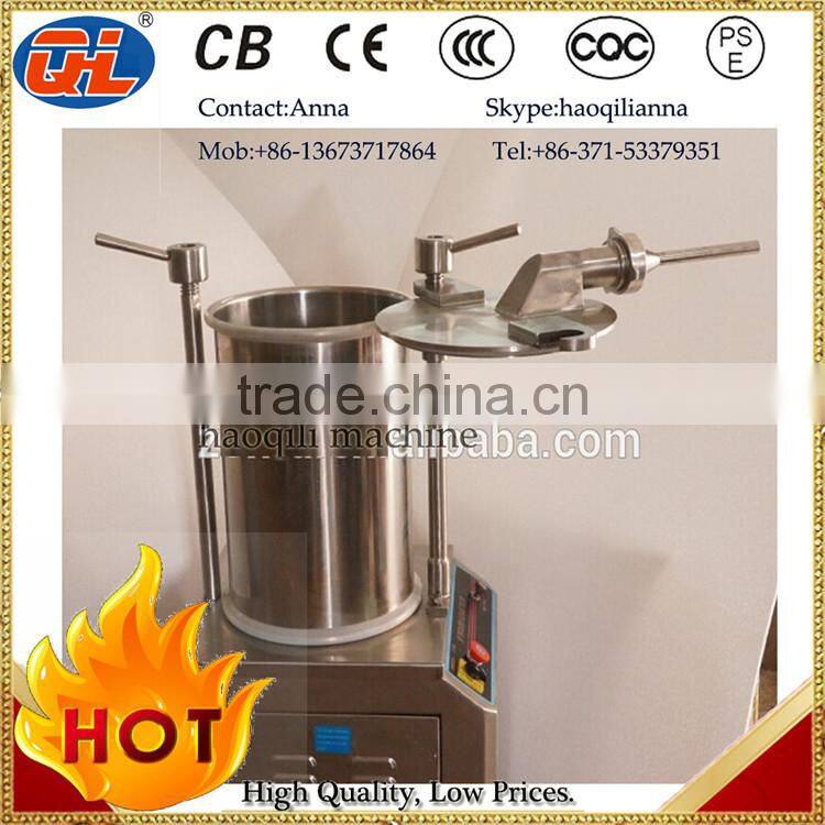 Factory cheap price stainless steel hydraulic automatic sausage stuffer
