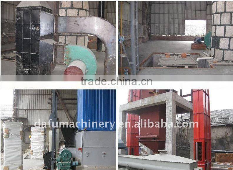 China 200tons per day gypsum powder machine