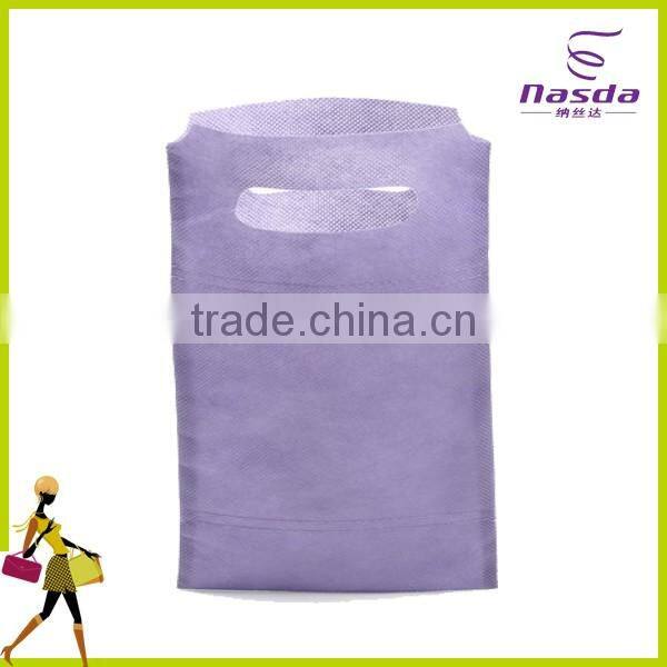small nonwoven D cut gift bag