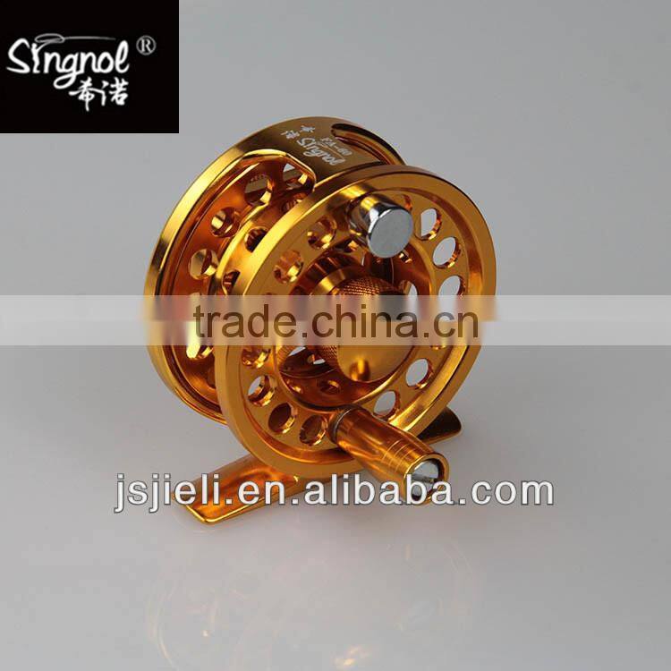 Singnol FA40 Fly Fishing Reel CNC Aluminum Frame and Spool One-way Ball Bearing Fly Reel Fishing Gear fishing tackle