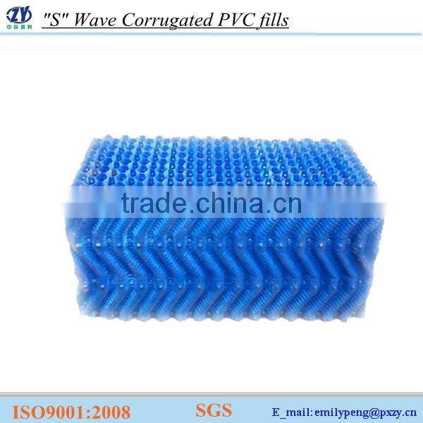 "S" Wave Corrugated Cooling tower fills Block