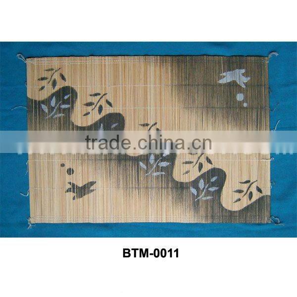 High quality natural bamboo table mat