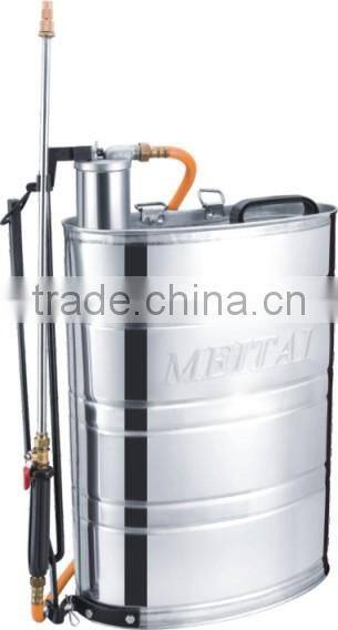 Machine Farming 18L Stainless Steel Manual Pressure Sprayer