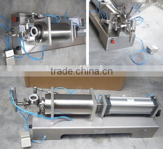 Salable table top liquid filling machine for butter