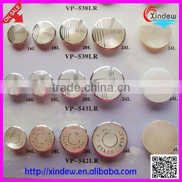 New design coat buttons/suit buttons/shirt button/High-end clothing buttons