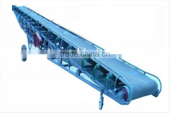 Used rubber belt conveyor system
