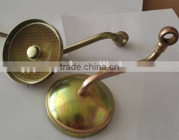 Diesel engine part oil strainer body with suction pipe for tracror