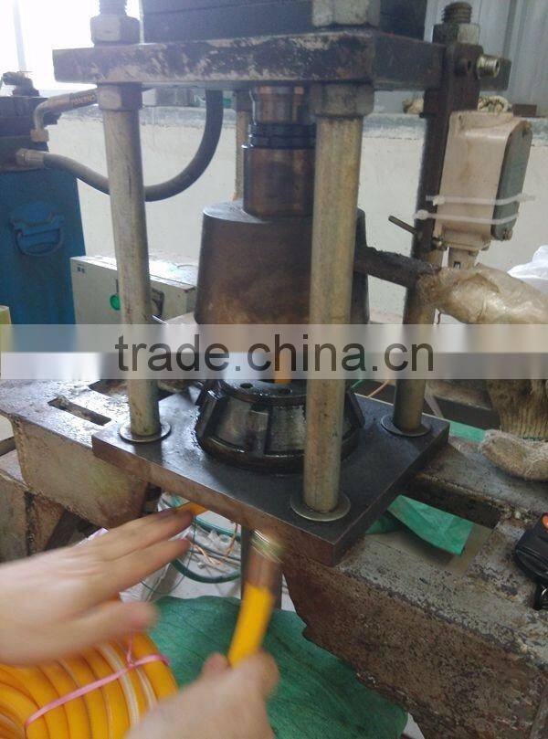 Agriculture yellow transparent 8.5mm High pressure spray hose/Braided Plastic 8.5mm spray hose/transparent pvc spray hose