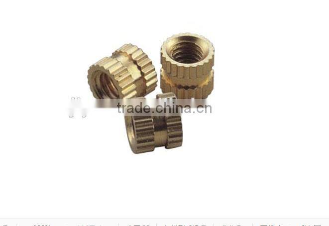 Factory directly sale guangdong hardware knurled brass nut products