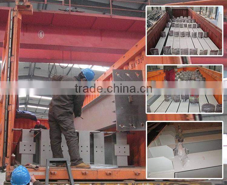 China low cost light steel structure godown with CE ISO certificate