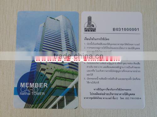 13.56MHz NTAG213 RFID Card Magnetic Strip RFID Card