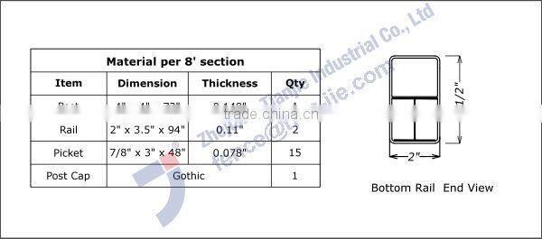 Free Maintenance PVC Slat Fence