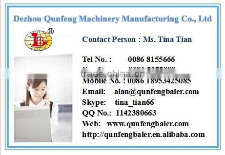 hydraulic press baler ,waste paper cardboard straw hay compactor baling press machine