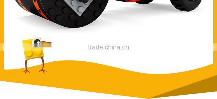 Intelligent toy mini engineering truck building blocks for boys intelligent ausini toys for kids