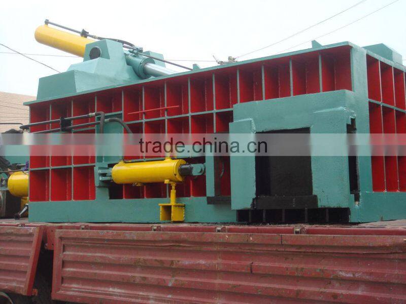 Y81-1600A hydraulic scrap iron copper aluminum steel baling machine