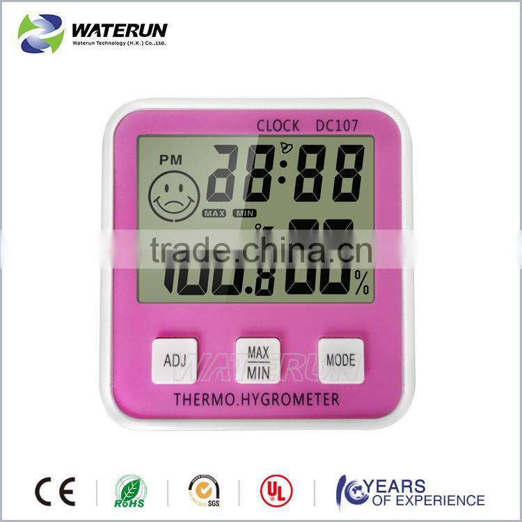 muti-function digital indoor thermometer and timer