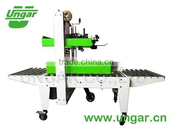 Automatic carton sealer for aluminium foil container machine