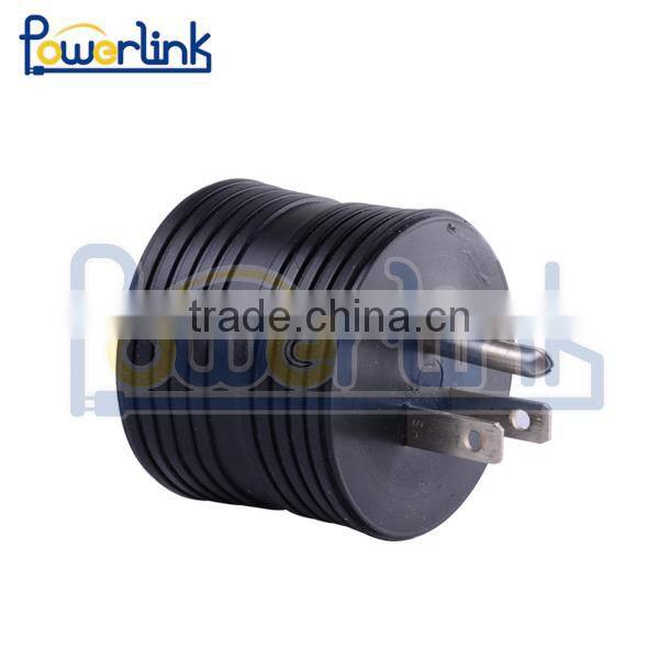 H60122 RV Electrical Adapter Plug 15 AMP Male to 30 AMP Female round