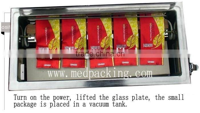 Double Chamber Vacuum Packaging Machine For Food or Tea or Medicine or Dry Fish