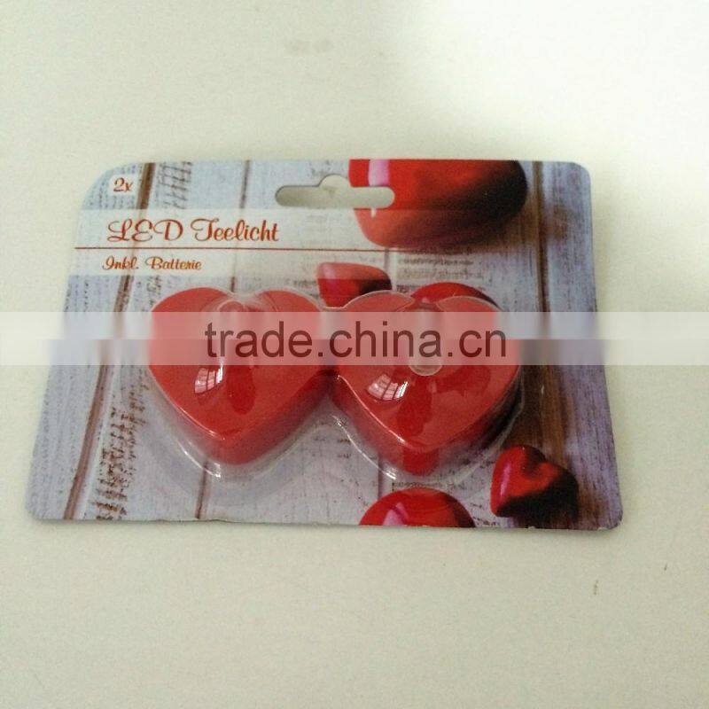 valentine led tealight heart shaped flicking tealight candle valentine decoritive led candle light