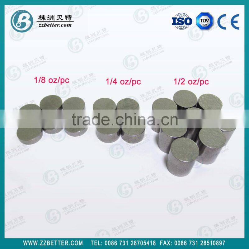 3oz tungstent alloy kits 8pcs tungsten wafers