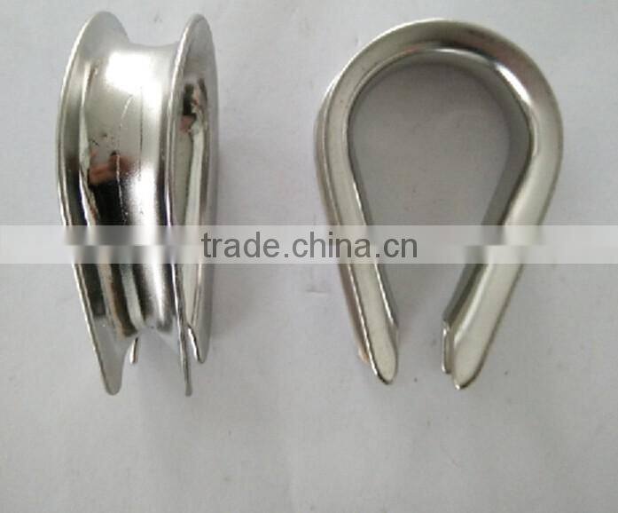 Stainless steel SUS SS 201/304/316 porcelain sewing round customer thimble