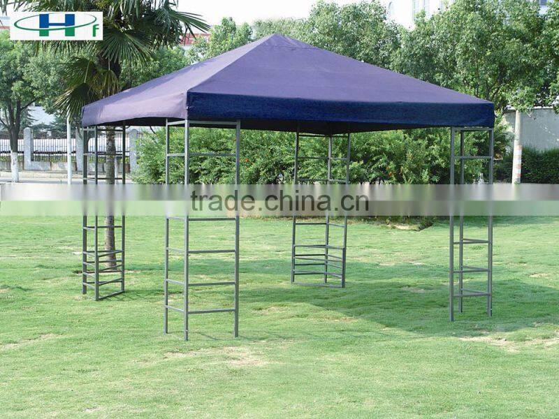 3x3m square steel gazebo