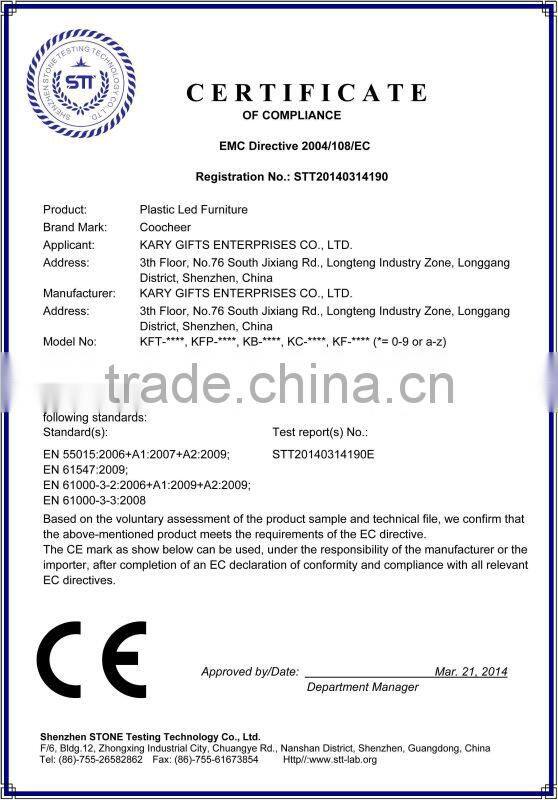 Battery Operated LED Table Lamp Waterproof