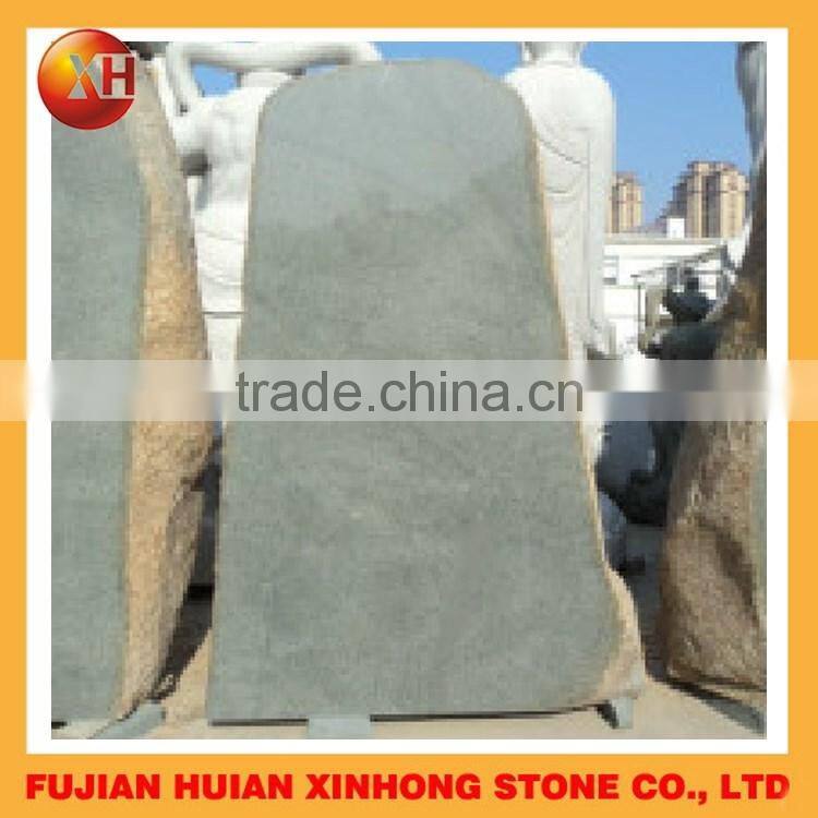 2016 new style polished on front bluestone monument