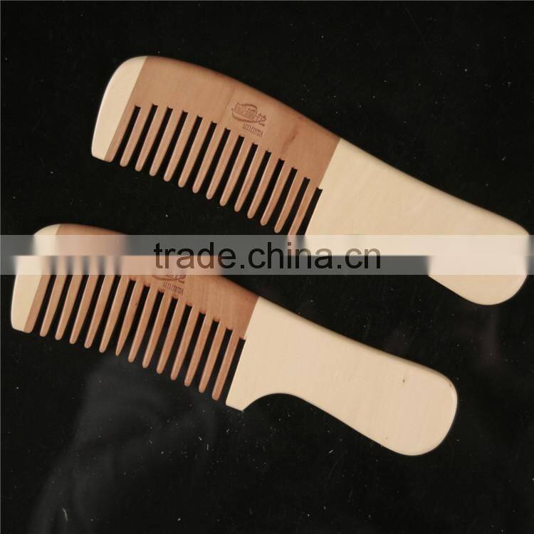 100% Nature Nanmu Wooden Combs 17.5*4.8