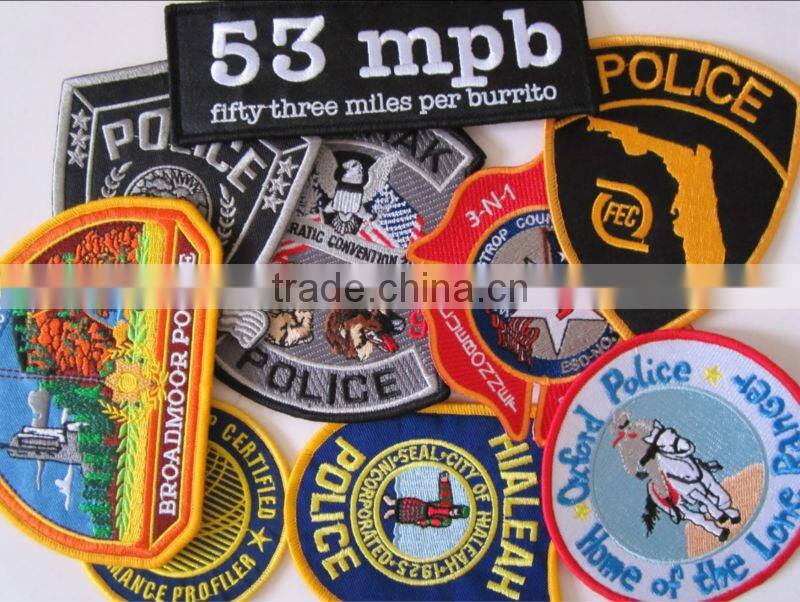 Adhensive emboridery patch