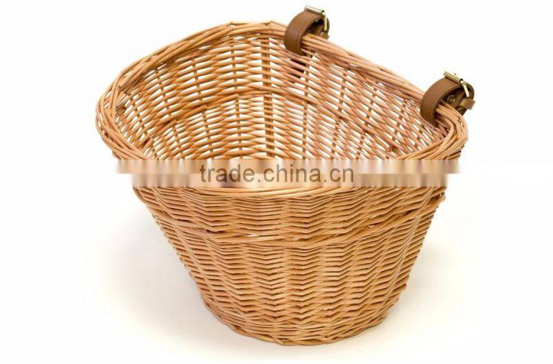 wholesale wicker shopping basket,bicycle wicker hamper basket