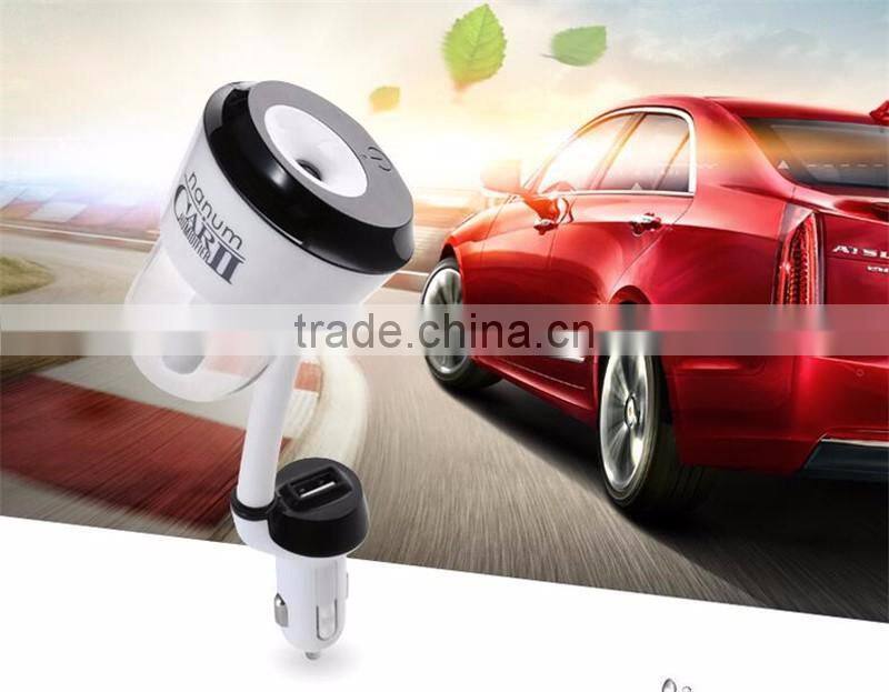 electric portable air usb mini humidifier for car 2016 Hot Selling mini Car Air Smoke Humidifier