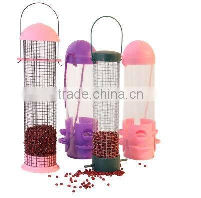 Plastic Wild Bird Feeder Pvc TUBE BIRD FEEDER