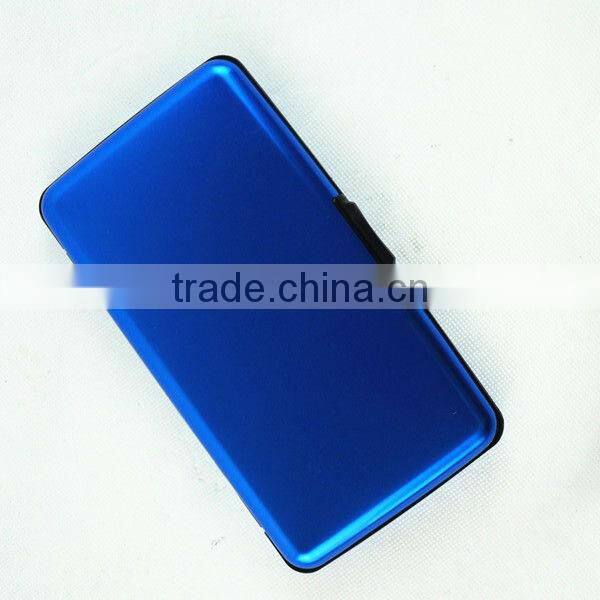 Supply fashion Waterproof and antimagnetic Aluminum Large card bag / card box