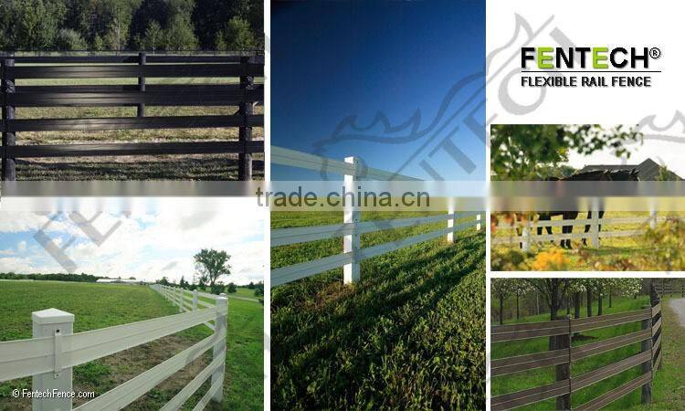 Wholesale 4-1/2" width three steel inside Soft fence