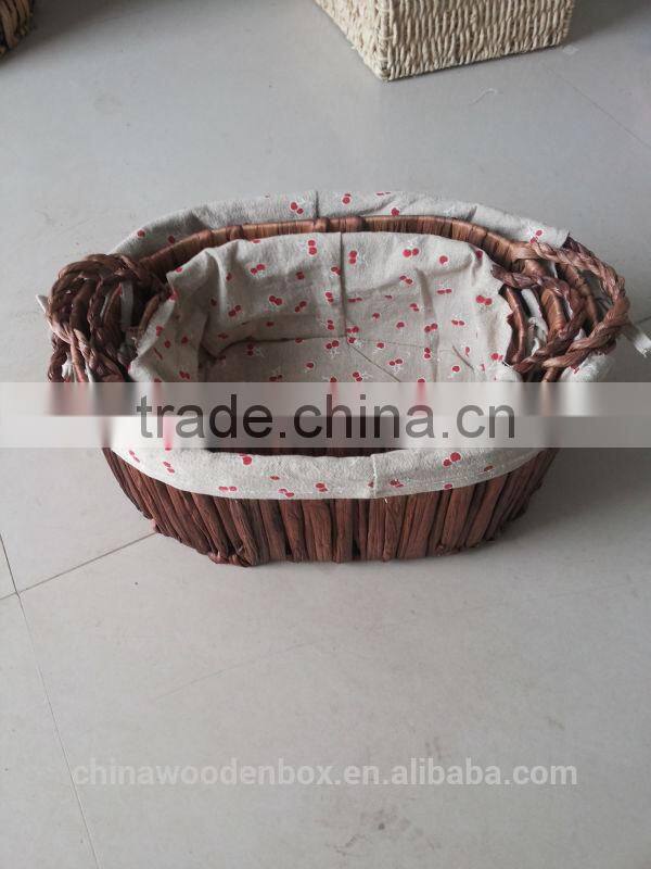 Wicker&woven basket for laundry