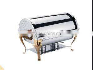 Duluxe Stainless Steel gold plated buffet Chafing dish