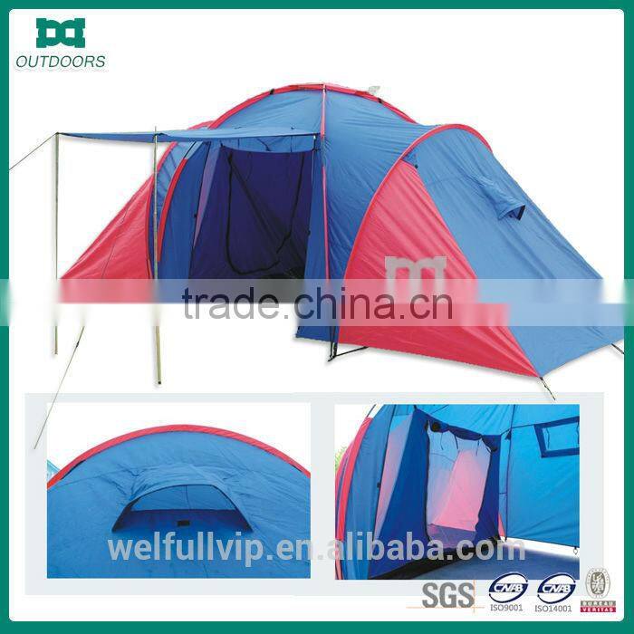 Good quality family tunnel tent for 4 person
