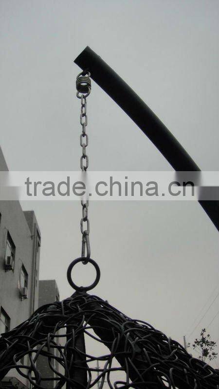 Indoor outdoor rattan swing