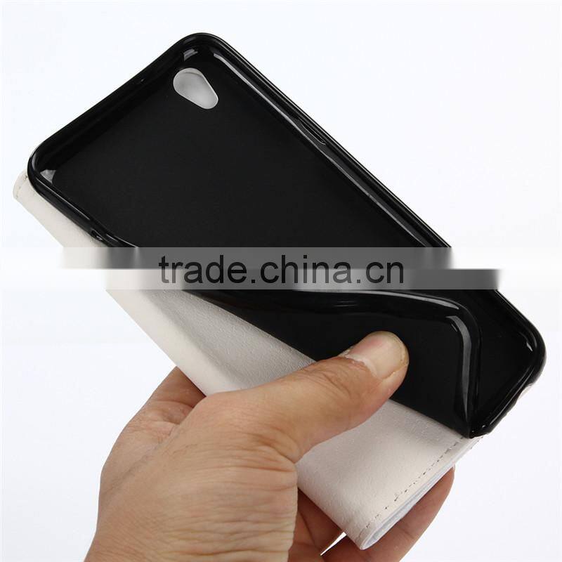 Noble design high quality marble PU card bumper/pocket cell phone case for LG