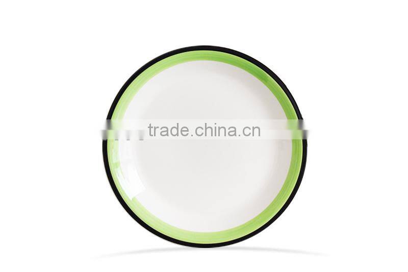 salad plate green color