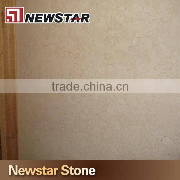 Newstar Top Quality Galala Beige Marble Polished Flooring Tile